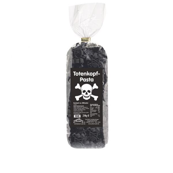 Totenkopf-Pasta, schwarz, 250g